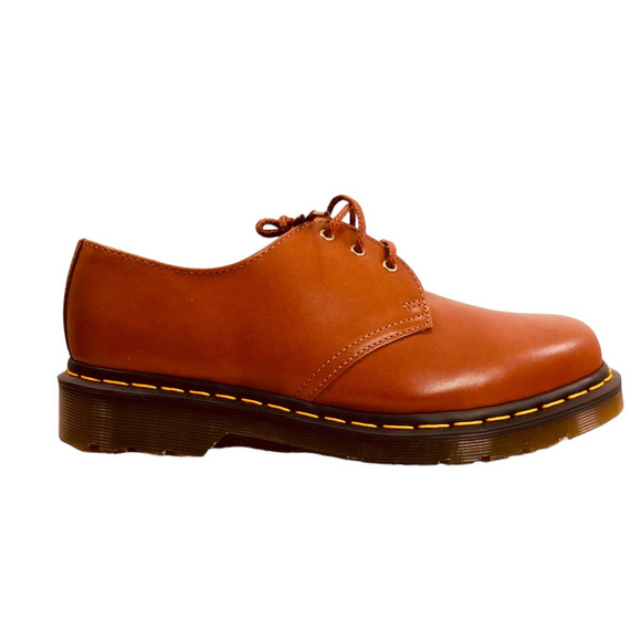 Dr. Martens NEW 1461 Carrara Leather Oxford Shoes in Saddle Tan Men's Size 8 - Picture 10 of 16
